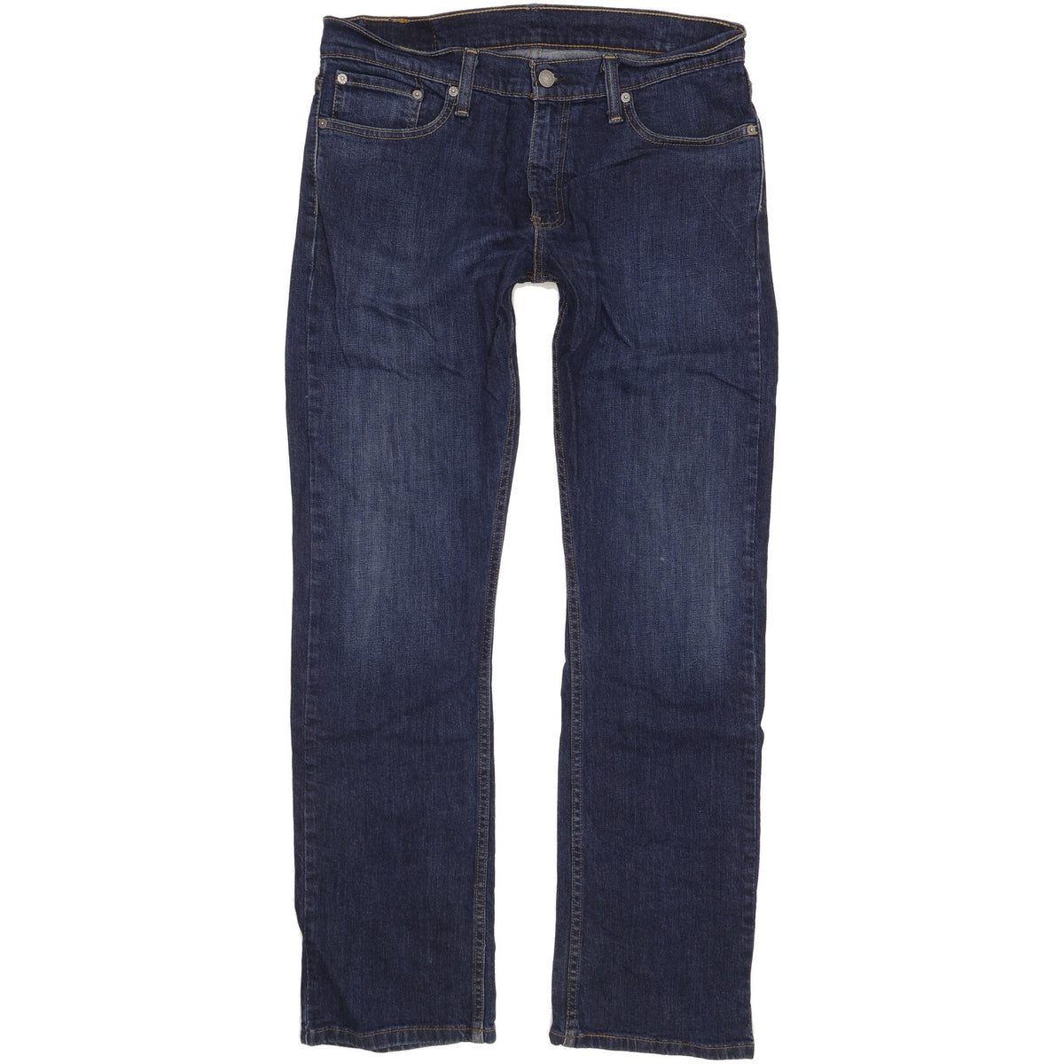Levi's 514 Men Blue Straight Slim Stretch Jeans W34 L32