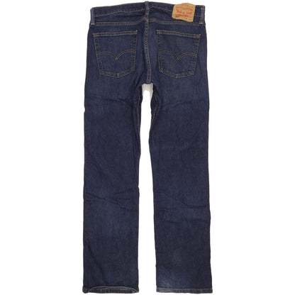 Levi's 514 Men Blue Straight Slim Stretch Jeans W34 L32