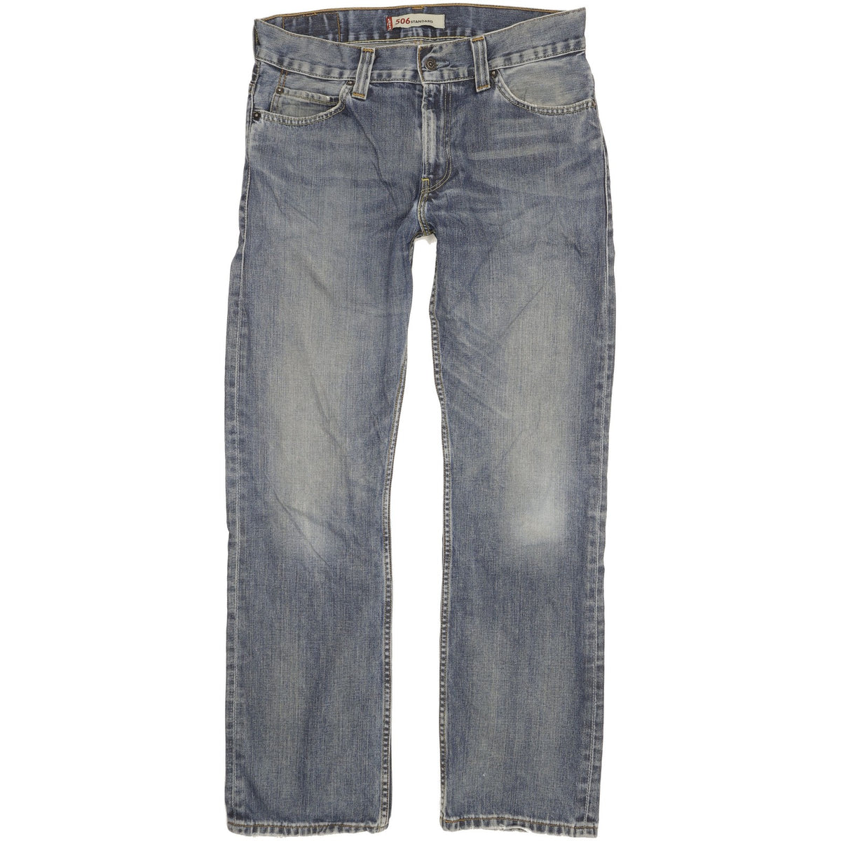 Levi's 506 Men Blue Straight Regular Jeans W33 L32
