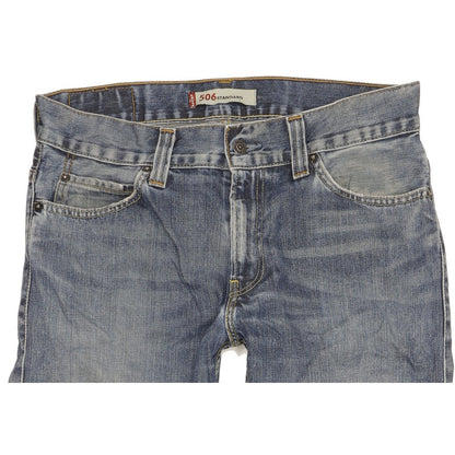 Levi's 506 Men Blue Straight Regular Jeans W33 L32