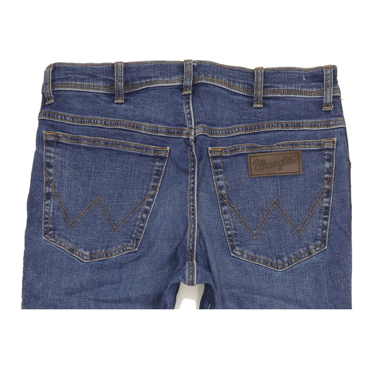 Wrangler Texas Men Blue Straight Regular Stretch Jeans W34 L29