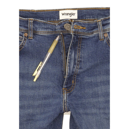 Wrangler Texas Men Blue Straight Regular Stretch Jeans W34 L29