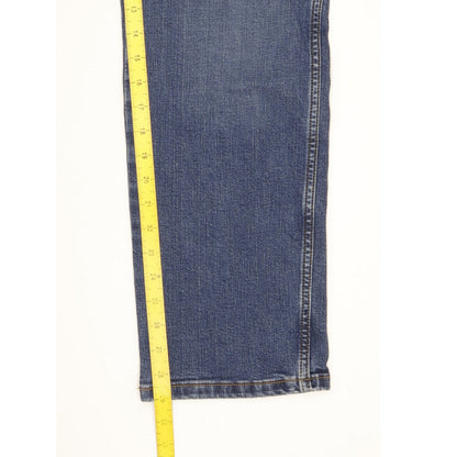 Wrangler Texas Men Blue Straight Regular Stretch Jeans W34 L29