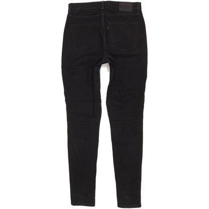 Levi's 721 Black Skinny Slim Stretch Jeans High Waisted W30 L31