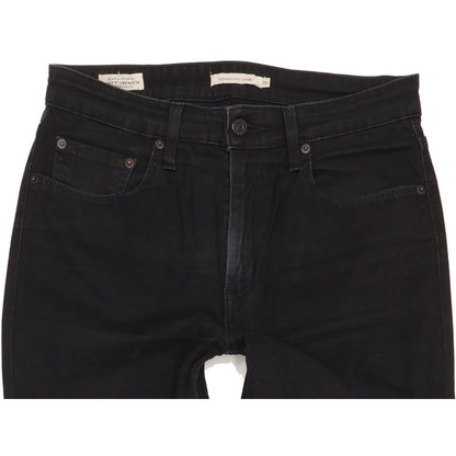 Levi's 721 Black Skinny Slim Stretch Jeans High Waisted W30 L31