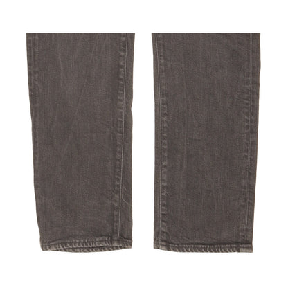 Levi's 504 Men Grey Straight Regular Stretch Jeans W31 L29
