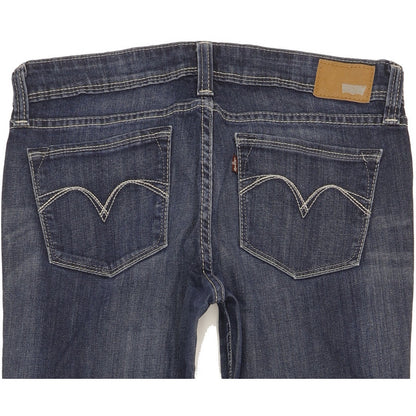 Levi's Demi Curve Women Blue Skinny Slim Stretch Jeans W30 L32