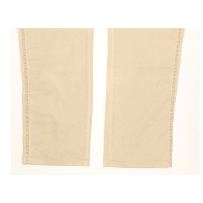 Wrangler Texas Men Beige Straight Regular Stretch Jeans W33 L28