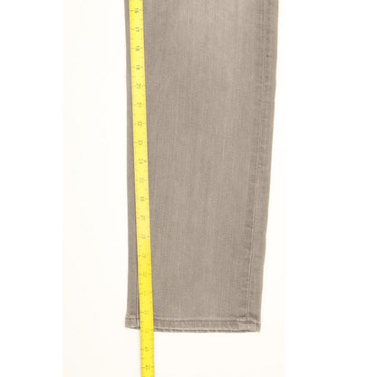 Lee Daren Men Grey Straight Slim Stretch Jeans W34 L33