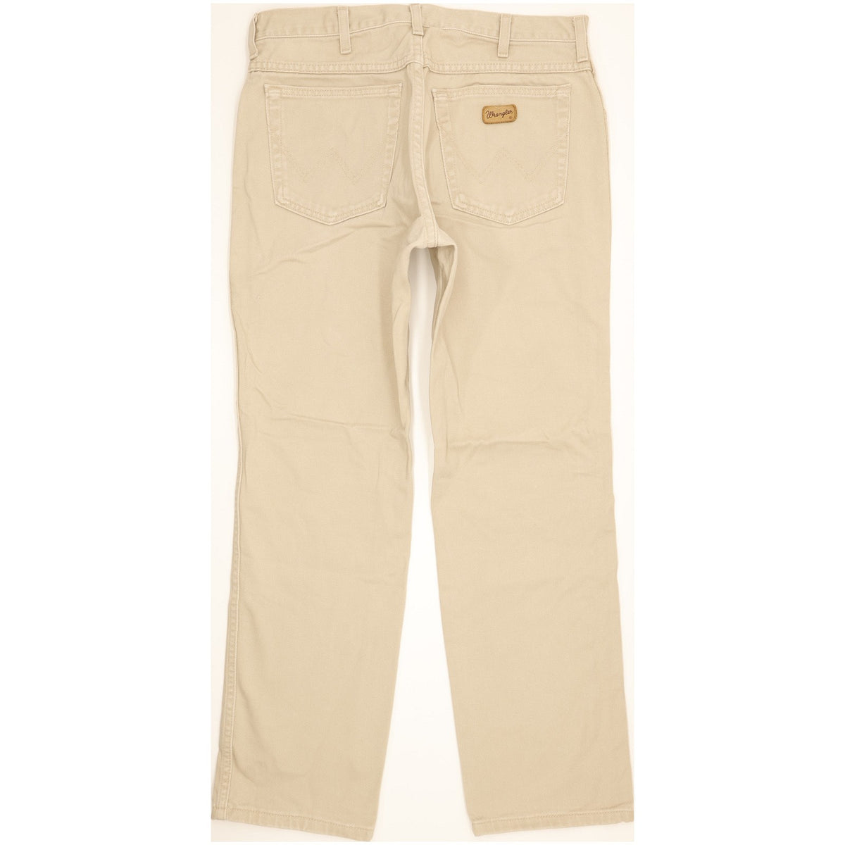 Wrangler Texas Men Beige Straight Regular Stretch Jeans W34 L30