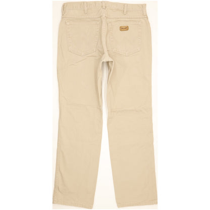 Wrangler Texas Men Beige Straight Regular Stretch Jeans W34 L30