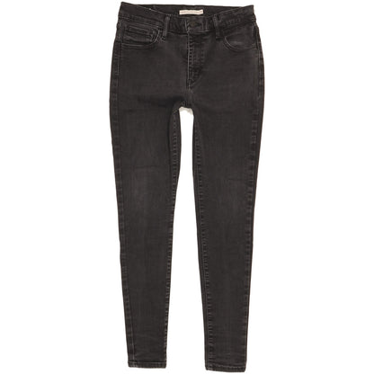 Levi's 720 Women Black Skinny Slim Stretch Jeans W29 L29