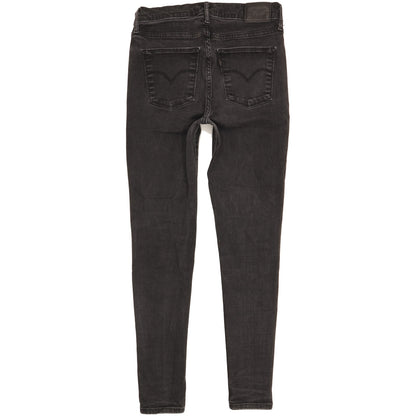 Levi's 720 Women Black Skinny Slim Stretch Jeans W29 L29
