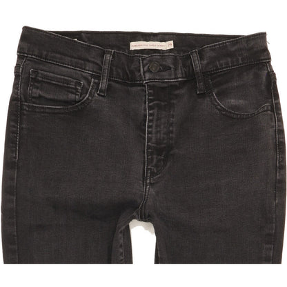 Levi's 720 Women Black Skinny Slim Stretch Jeans W29 L29