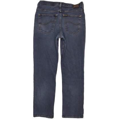 Lee Brooklyn Men Blue Straight Regular Stretch Jeans W34 L30