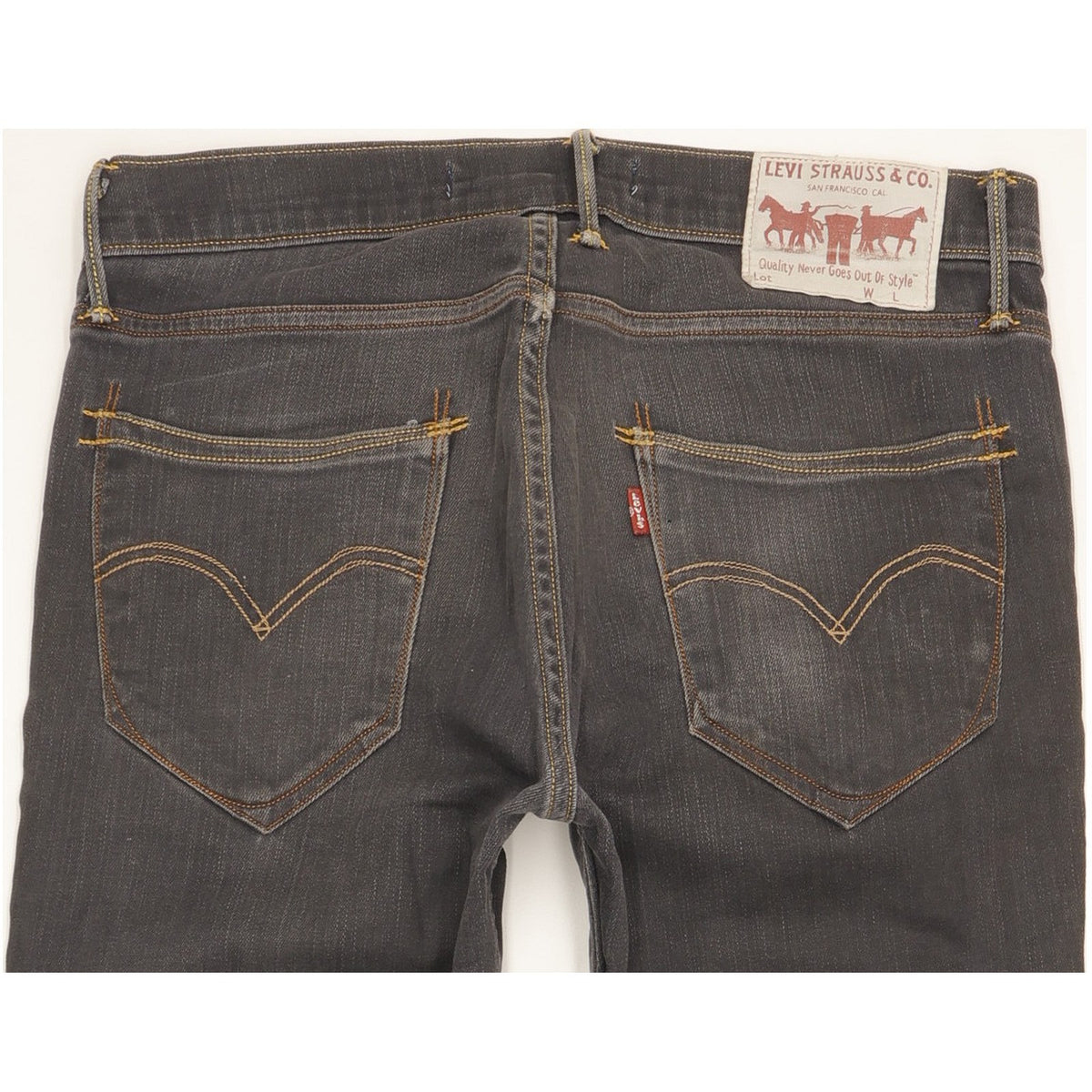 Levi's 519 Men Blue Skinny Slim Stretch Jeans W30 L31