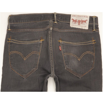 Levi's 519 Men Blue Skinny Slim Stretch Jeans W30 L31