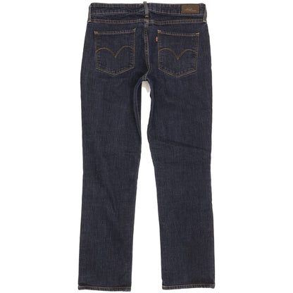 Levi's Demi Curve Women Blue Straight Slim Stretch Jeans W28 L28