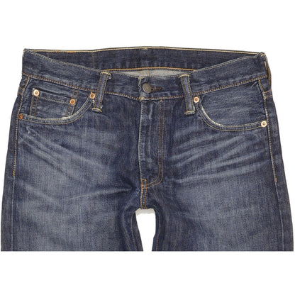 Levi's 504 Men Blue Straight Regular Jeans W30 L32