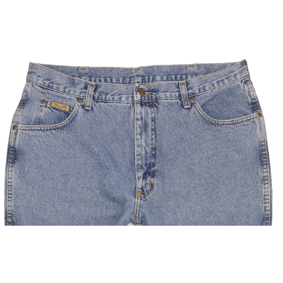 Wrangler Idaho Men Blue Straight Regular Jeans W38 L32