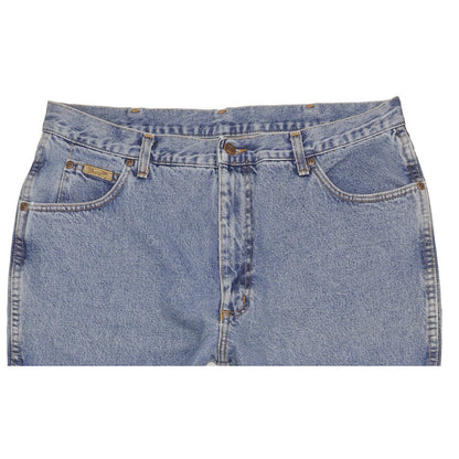 Wrangler Idaho Men Blue Straight Regular Jeans W38 L32