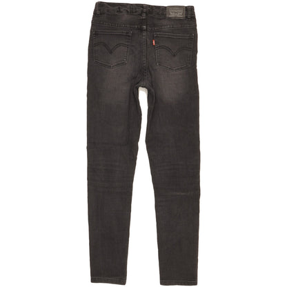 Levi's 720 Kids Black Skinny Slim Jeans W26 L28