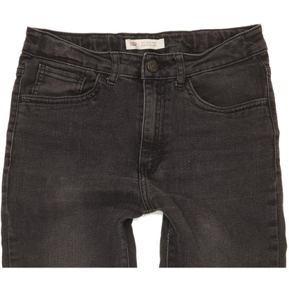 Levi's 720 Kids Black Skinny Slim Jeans W26 L28
