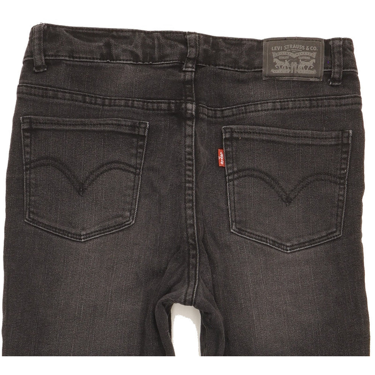 Levi's 720 Kids Black Skinny Slim Jeans W26 L28