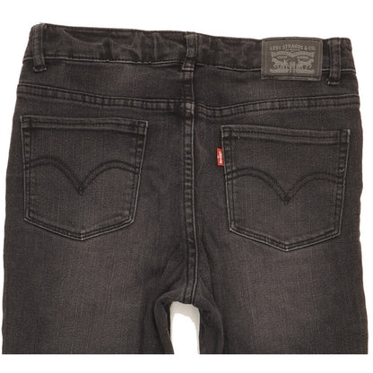Levi's 720 Kids Black Skinny Slim Jeans W26 L28
