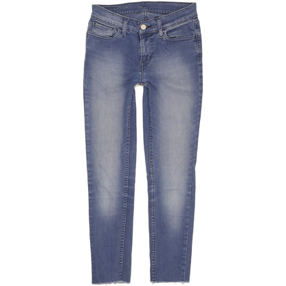 Levi's Women Blue Skinny Slim Stretch Jeans W27 L25