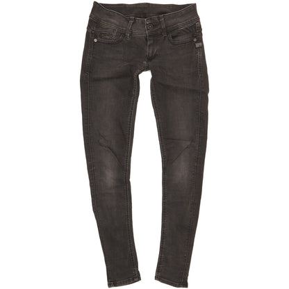 G-Star Lynn Women Black Skinny Slim Stretch Jeans W28 L31