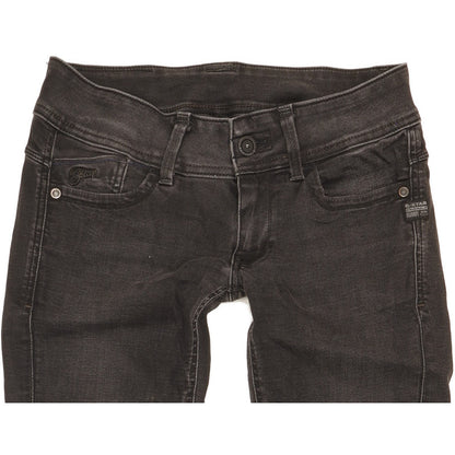 G-Star Lynn Women Black Skinny Slim Stretch Jeans W28 L31