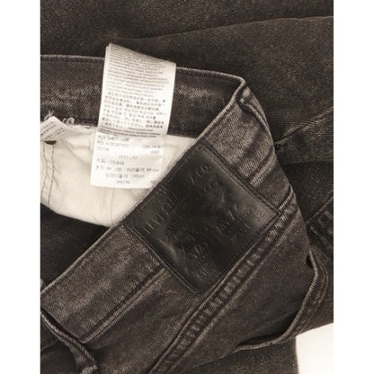 Levi's 519 Men Black Skinny Slim Stretch Jeans W33 L26