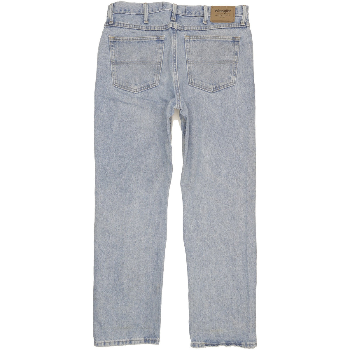 Wrangler Men Blue Straight Regular Jeans W35 L30