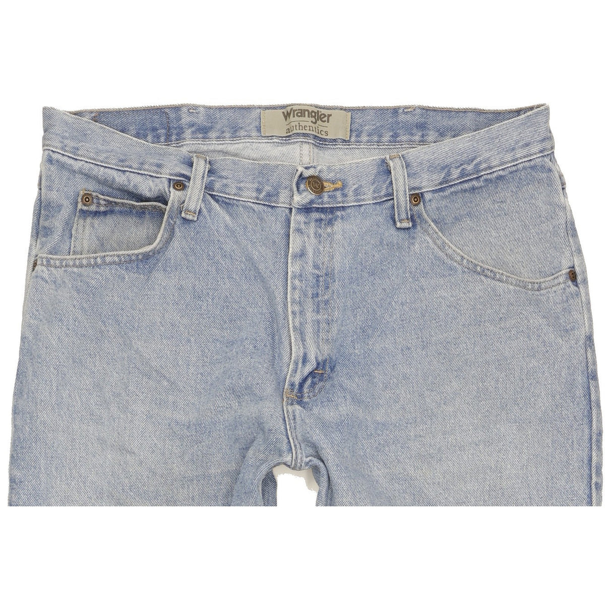 Wrangler Men Blue Straight Regular Jeans W35 L30