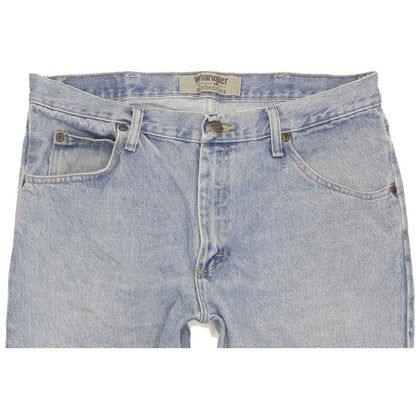 Wrangler Men Blue Straight Regular Jeans W35 L30