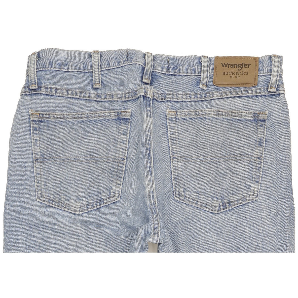 Wrangler Men Blue Straight Regular Jeans W35 L30