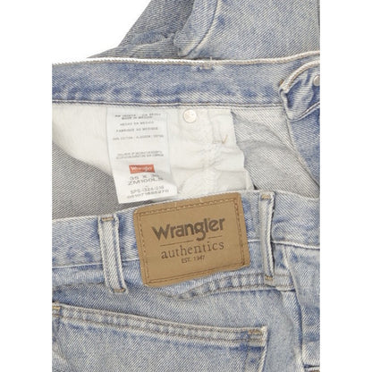 Wrangler Men Blue Straight Regular Jeans W35 L30