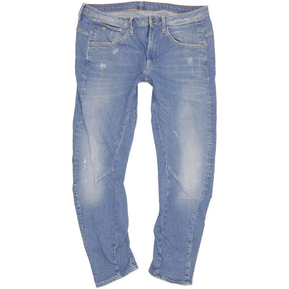 G-Star Arc 3D Kate Women Blue Tapered Relaxed Boyfriend Stretch Jeans W30 L32