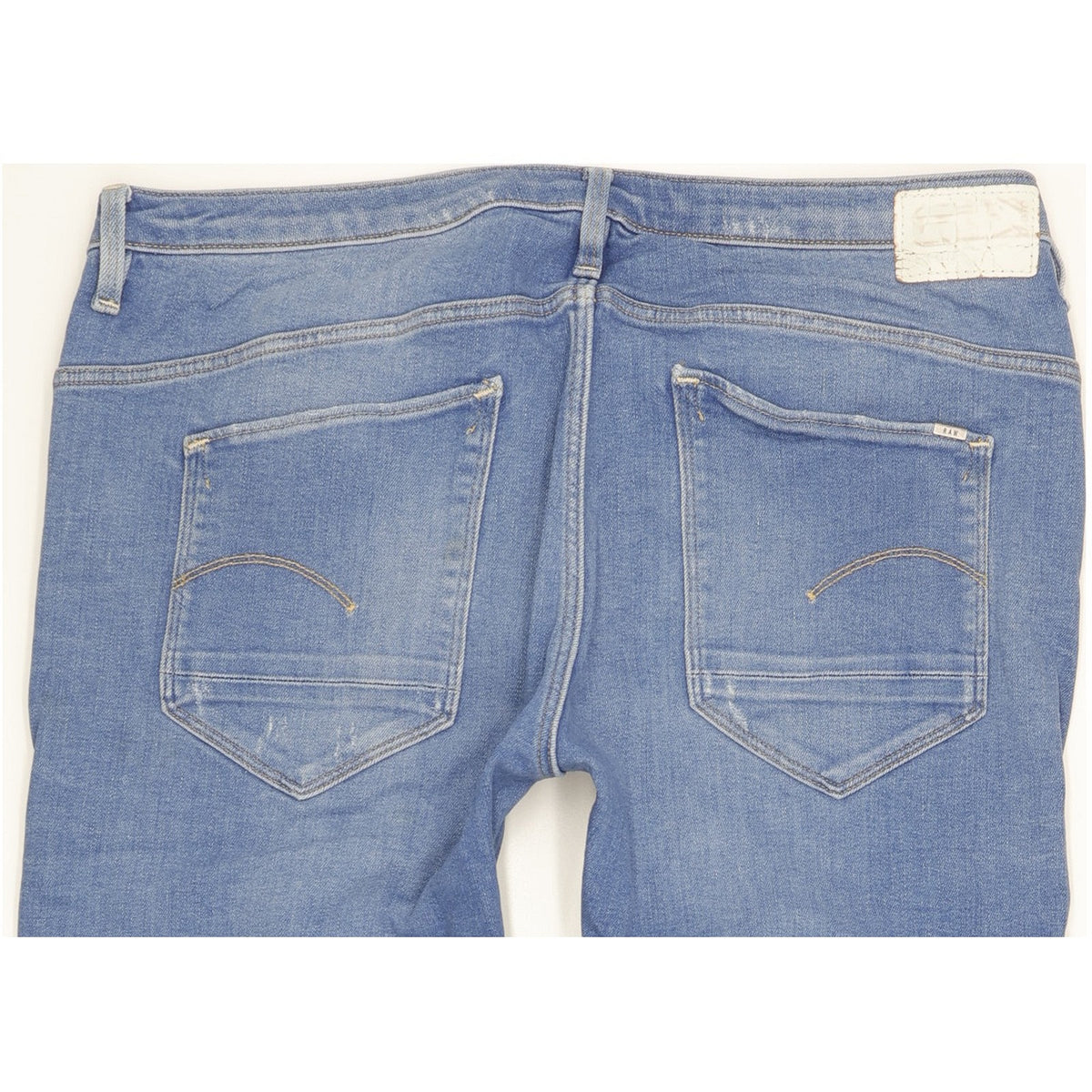 G-Star Arc 3D Kate Women Blue Tapered Relaxed Boyfriend Stretch Jeans W30 L32