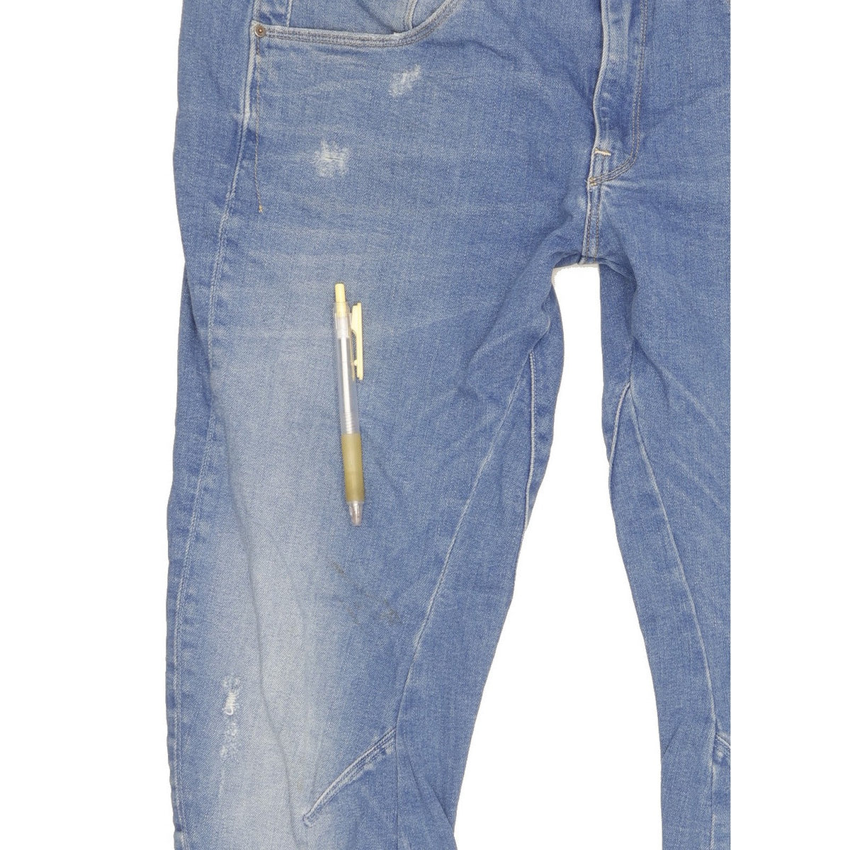G-Star Arc 3D Kate Women Blue Tapered Relaxed Boyfriend Stretch Jeans W30 L32