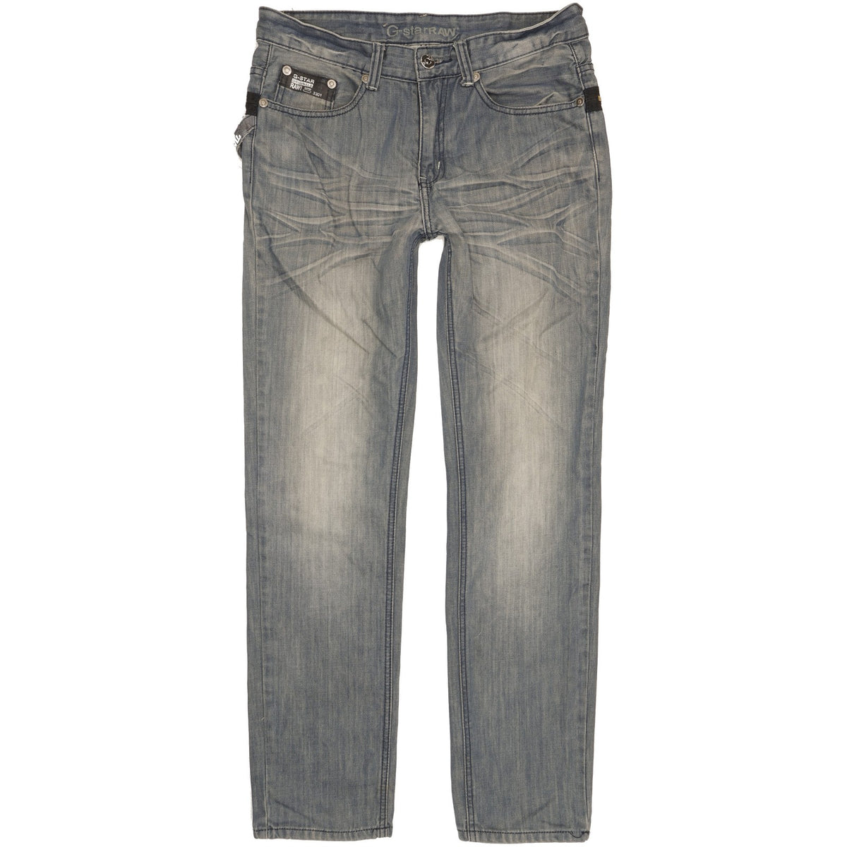 G-Star Men Blue Straight Regular Jeans W34 L32