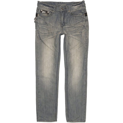 G-Star Men Blue Straight Regular Jeans W34 L32