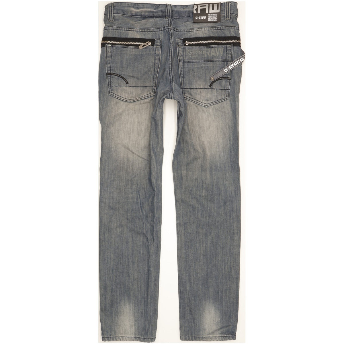 G-Star Men Blue Straight Regular Jeans W34 L32