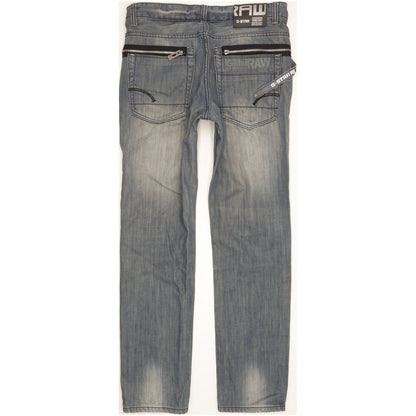 G-Star Men Blue Straight Regular Jeans W34 L32