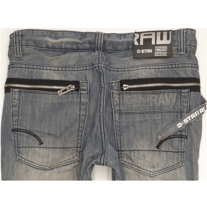 G-Star Men Blue Straight Regular Jeans W34 L32