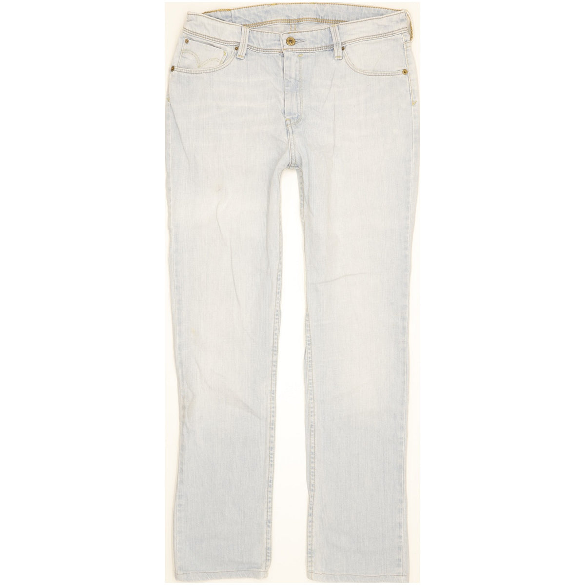 Levi's 628 Blue Straight Slim Stretch Jeans High Waisted W32 L31