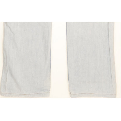 Levi's 628 Blue Straight Slim Stretch Jeans High Waisted W32 L31