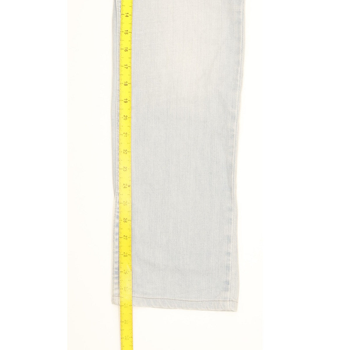 Levi's 628 Blue Straight Slim Stretch Jeans High Waisted W32 L31