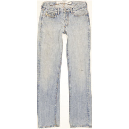 Diesel Zerox Men Blue Straight Slim Jeans W28 L32